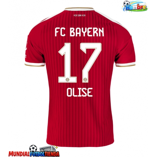 Camiseta Bayern Munich Michael Olise #17 Primera Equipación Replica 2026-27 mangas cortas